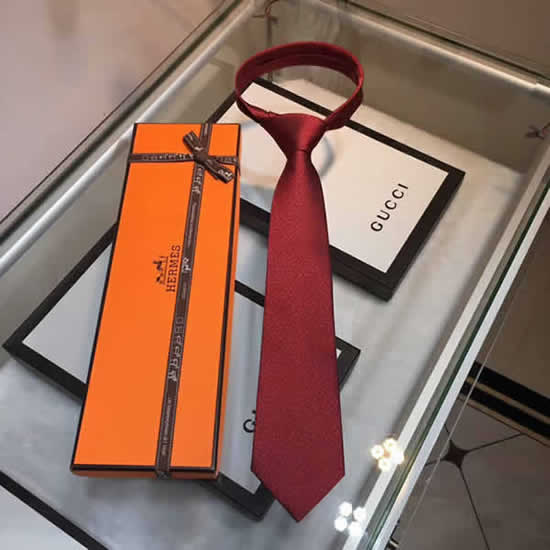 Classic Men Business Luxury Tie Replica Top Quality Hermes Ties 16